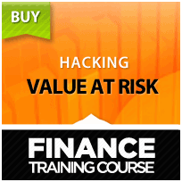 Value at Risk - Training