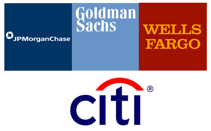 Economic Capital - Case Study using Goldman, JP, Wells & Citi datasets