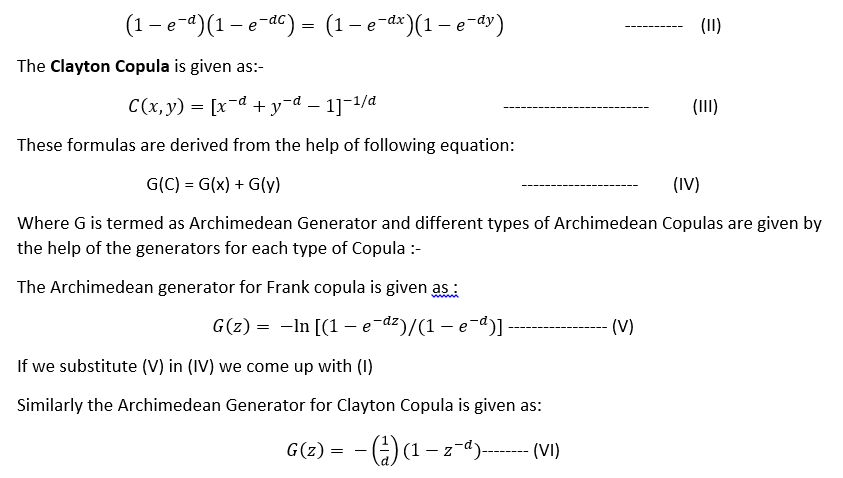 Clayton-Copula-Equation