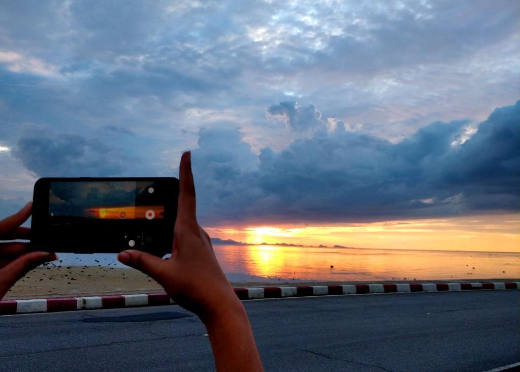 Koh Samui - Sunset by Na Thon pier